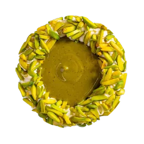 Pistachio OnyCheese from above