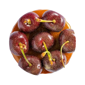 OnyCheese Cherry Biscoff dilihat dari atas